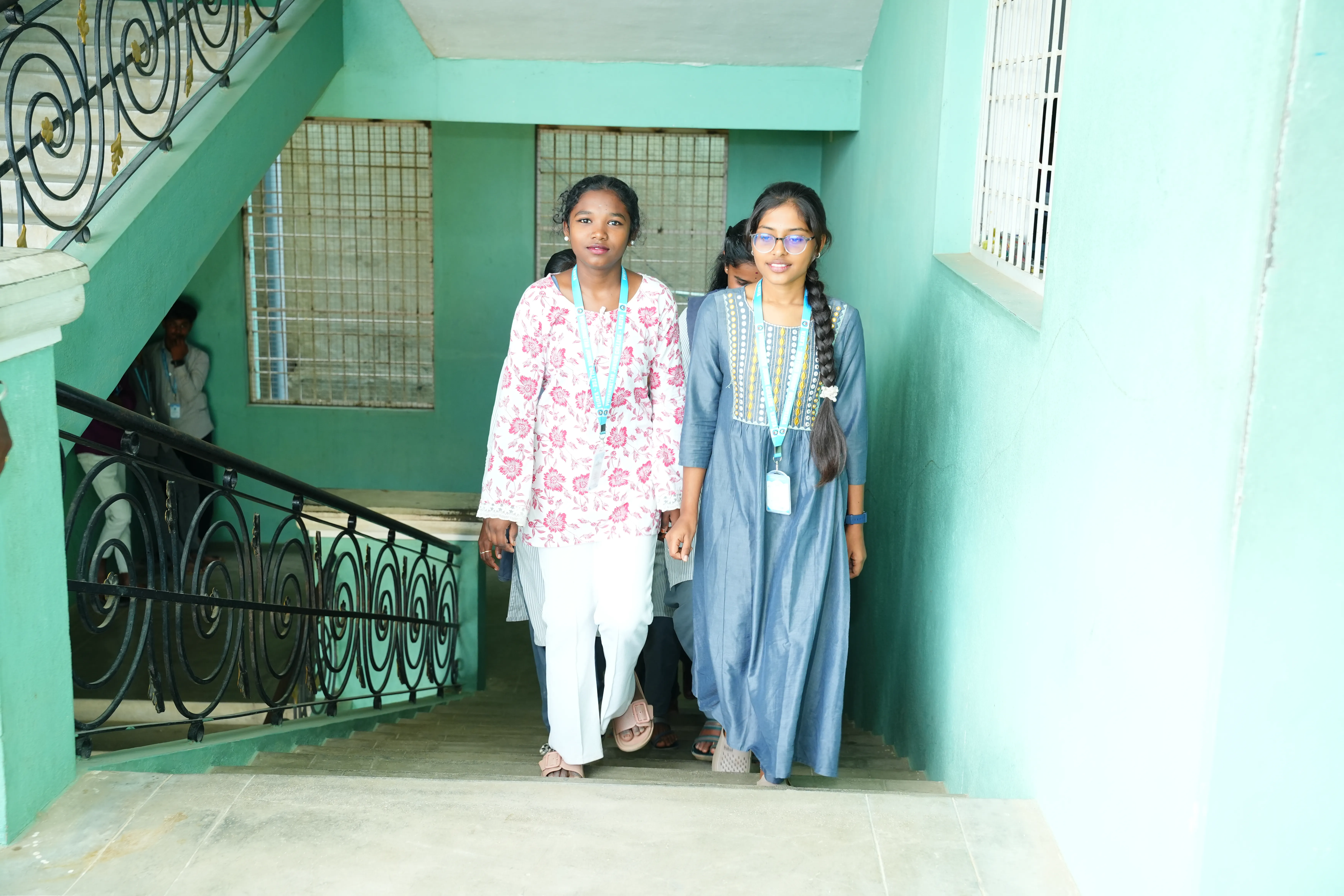 CVRM Degree College Campus Sunset Building